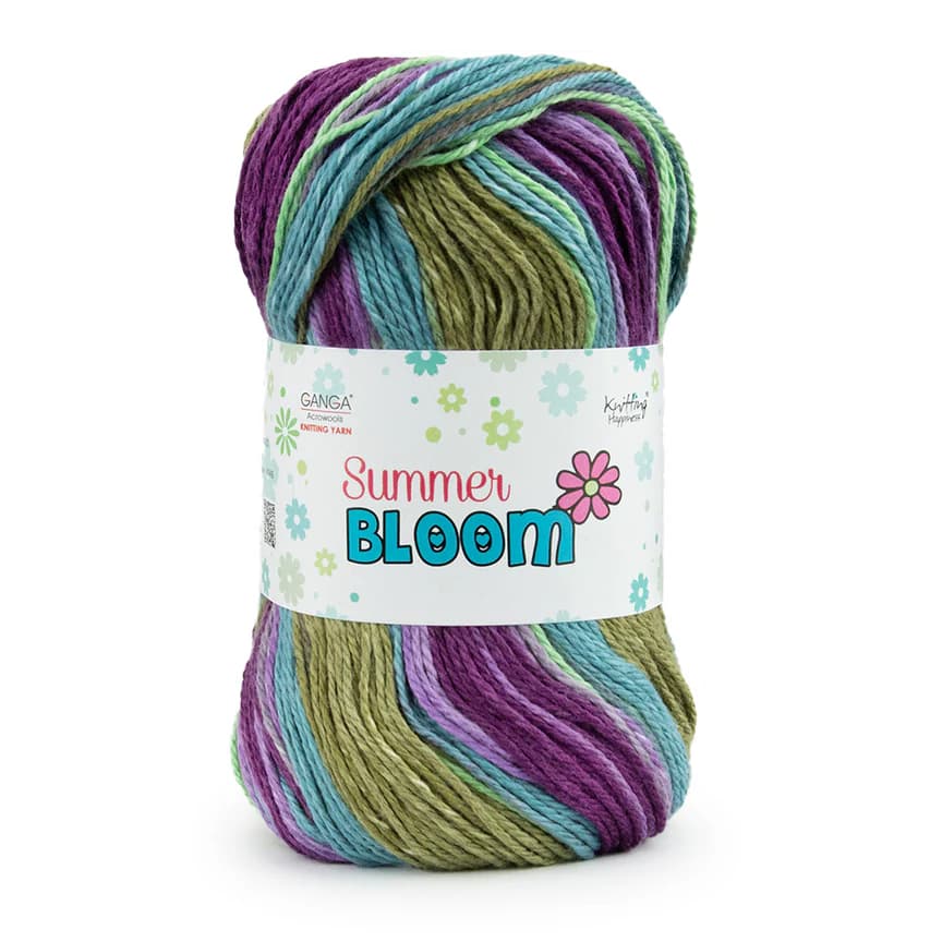 Ganga Summer Bloom Cotton SUB014